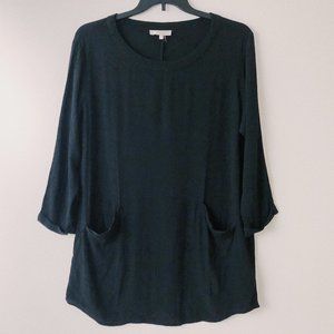 Black Entro Tunic style blouse